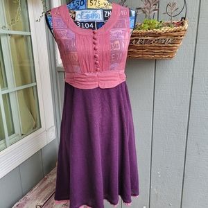 Free People Silk Wool Tunic Dress Size 8